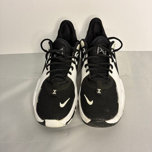 Nike Air Paul George PG 5 Team DA7758-001 Black White Basketball Shoes US 8 - Picture 3 of 8